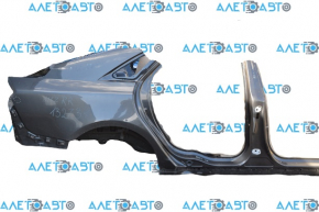 Quarter wing rear right Lincoln MKZ 13-20 graphite, dent, with central pillar