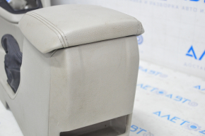 Central console armrest and cup holders Ford Focus mk3 15-18 rest, beige, scratches