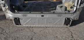 Rear panel BMW X5 E70 07-13 2 parts, silver, on the body