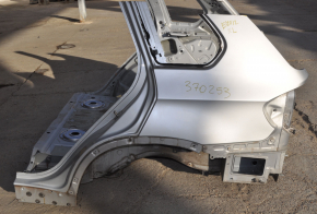 Quarter wing rear left BMW X5 E70 07-13 on the body, silver