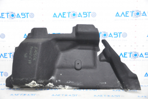 Arch trim right Ford Focus mk3 11-18 4d black, without subwoofer, chemically treated