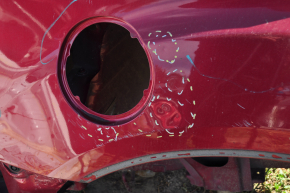 Quarter wing rear right Chevrolet Equinox 10-17 red WA573Q, dents