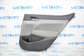 Door trim card rear right Hyundai Elantra AD 17-18 cloth gray, burnt