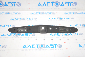 Chrysler 200 15-17 trunk lid number plate light bar for camera broken mounts, worn