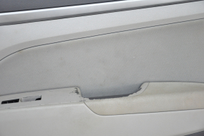 Door trim card front right Hyundai Elantra AD 17-18 cloth gray, worn, cracked mount