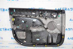 Door trim card front right Hyundai Elantra AD 17-18 cloth gray, worn, cracked mount