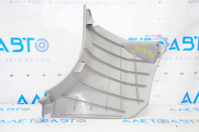 Front pillar trim lower right Toyota Highlander 08-13 gray, worn