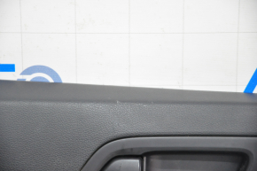Door trim card front left Hyundai Elantra AD 17-18 cloth gray, for cleaning, worn, scratches