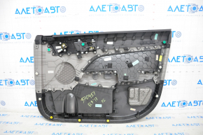 Door trim card front left Hyundai Elantra AD 17-18 cloth gray, for cleaning, worn, scratches