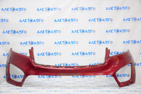 Front bumper bare upper part Kia Sorento 16-18 prerest, usa, red, cracked, broken mount