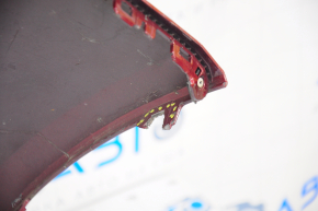 Front bumper bare upper part Kia Sorento 16-18 prerest, usa, red, cracked, broken mount