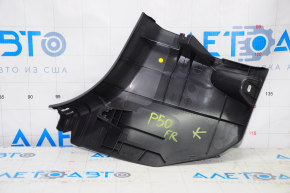 Front pillar trim lower right Toyota Prius 50 16-22 black, scratches