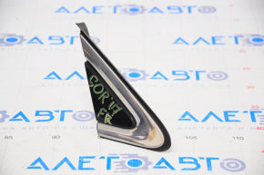 Wing molding triangle right Kia Sorento 16-20