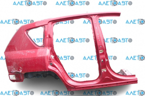 Quarter wing rear right Jeep Compass 11-16 red, with central pillar