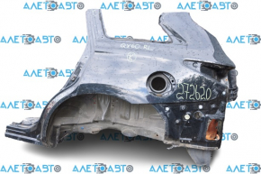 Quarter wing rear left Infiniti JX35 QX60 13-20 pre-rest, black, small bumps