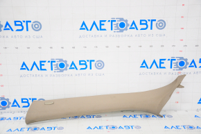 BMW X5 E70 07-13 beige front pillar trim, left upper