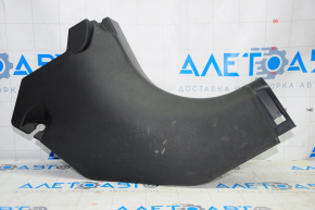 Front pillar trim lower right Mitsubishi Outlander 14-22 black, scratches