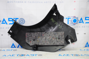 Front pillar trim lower right Mitsubishi Outlander 14-22 black, scratches
