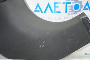 Front pillar trim lower right Mitsubishi Outlander 14-22 black, scratches