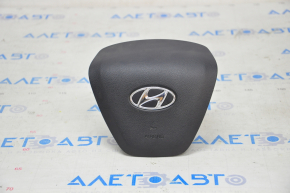 Airbag in the steering wheel driver's Hyundai Elantra AD 17-18 prerest, black