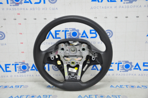 Naked steering wheel Hyundai Elantra AD 17-18 pre-rest rubber black, without buttons and pads