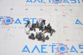 Hardware for front bumper and fenders Honda HR-V 16-22 incomplete, 25 pcs