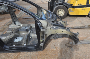 Front right quarter Honda HR-V 16-22 black, on the body