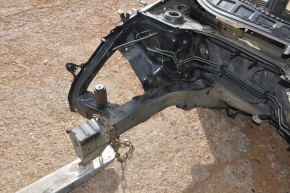 Front right quarter Honda HR-V 16-22 black, on the body