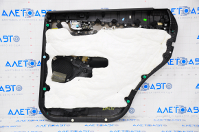 Door trim card rear left Kia Sorento 16-18 black, without curtain, scratch