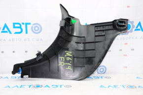 Front pillar trim lower right Mazda 6 13-21 black, scratches