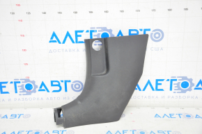 Front pillar trim lower left Hyundai Elantra AD 17-20 black, scratches