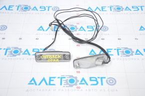 Subaru Outback 10-14 trunk license plate light without button