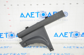 Door sill trim rear inner left Hyundai Elantra AD 17-20 black, rubbed