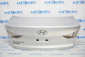Trunk lid Hyundai Elantra AD 17-18 prerest, silver T8S, bumpers