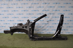 Quarter front left Lexus ES300h ES350 13-18 black, with central pillar