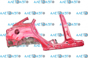 Quarter wing rear right Ford Focus mk3 11-18 4d red, dent, with central pillar