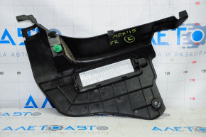 Front pillar trim lower right Acura MDX 14-16 black, scratches