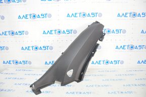 Rear pillar trim lower right Hyundai Elantra AD 17-20 black, scratches, breakage of fastener