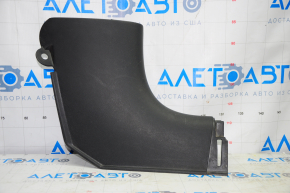 Front pillar trim lower right Jeep Compass 11-16 black, scratches