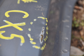 Body pillar central left Mazda CX-5 13-16 with threshold, dents, sawed off