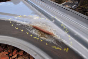 Body pillar central left Mazda CX-5 13-16 with threshold, dents, sawed off