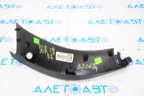 Right trunk door trim Kia Sorento 16-20 black, scratches