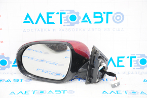 Side mirror left Kia Sorento 16-20 6 pins, turn signal, red
