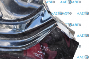 Body threshold metal left VW Passat b8 16-19 USA dented sunset