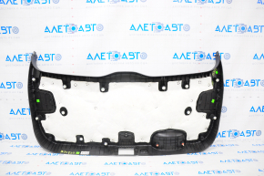 Lower trunk door trim Kia Sorento 16-20 black, rubbed