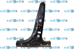 Body pillar central left Jeep Cherokee KL 14-23 black, ends sawed off