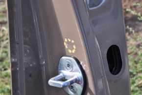 Body pillar central left Kia Soul 14-14 beige, butts, sawed off
