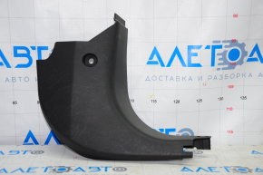 Front pillar trim lower right Ford Fiesta 11-19 black, scratches