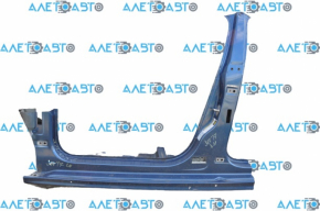 Body threshold metal with central pillar left VW Jetta 11-18 USA