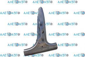 Body pillar central left Jeep Cherokee KL 14-23 silver, pokes, sawed off
